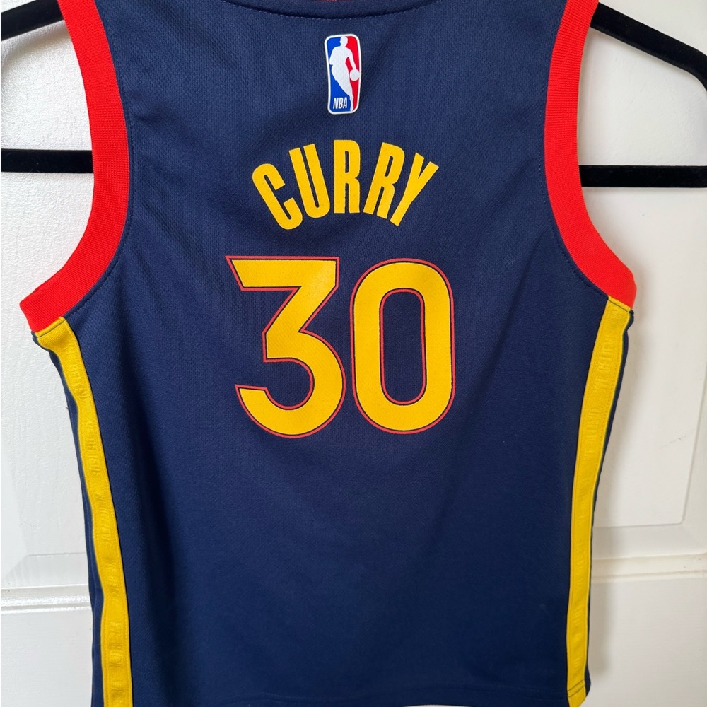 Golden State Warriors Curry kids jersey